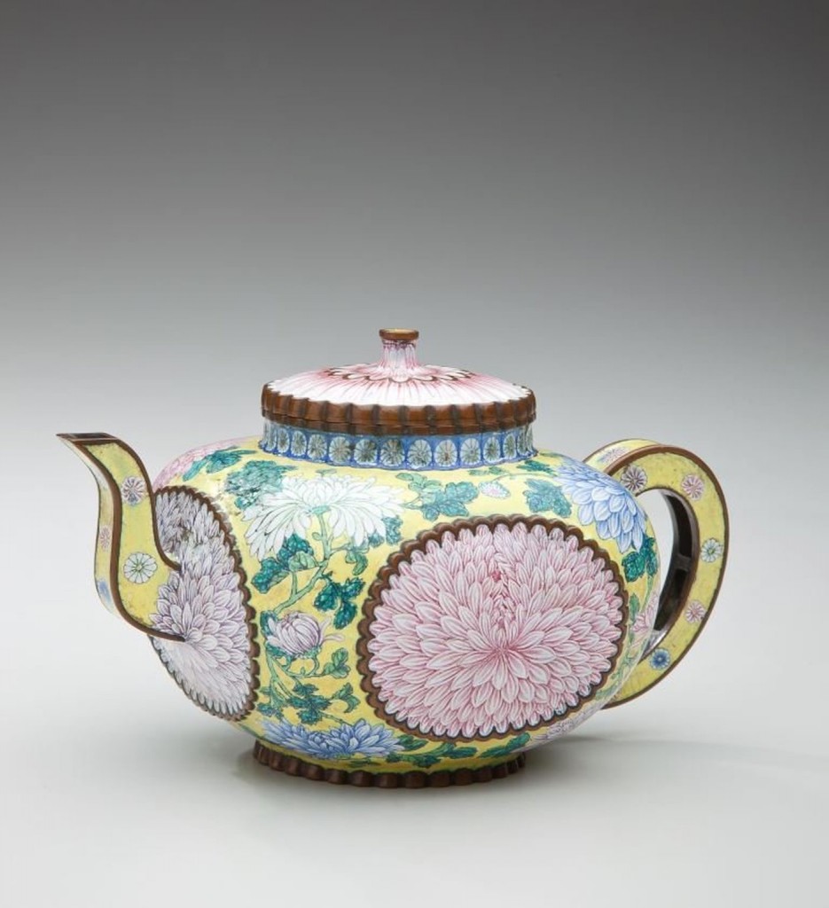 Culture of tea exhibit at the Norton Museum