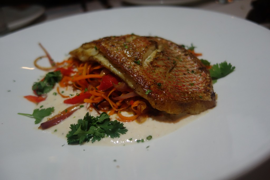 red steakhouse snapper