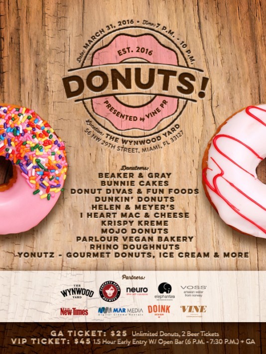 DONUTS! Flyer