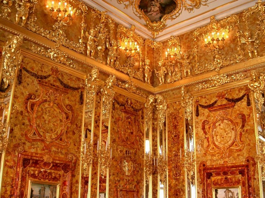 Amber room Peterhof, Russia travel, MiamiCurated