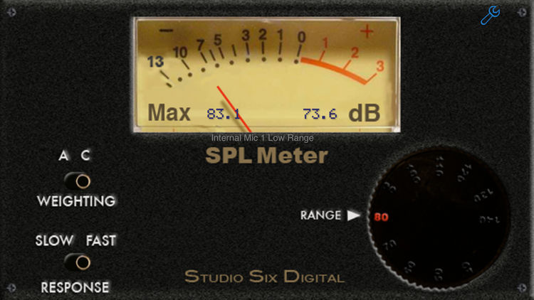 SPL Meter by Andrew Smith, noise app, Ear Peace Foundation, Miamicurated