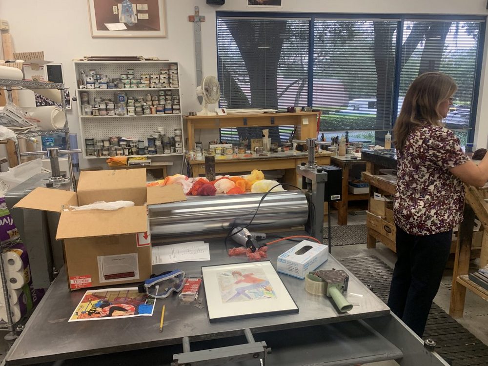 best print making facilities US, artist in residence program USF, tampa museums, things to do in tampa