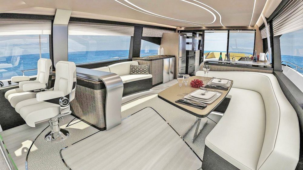 lexus yacht interior, miamicurated
