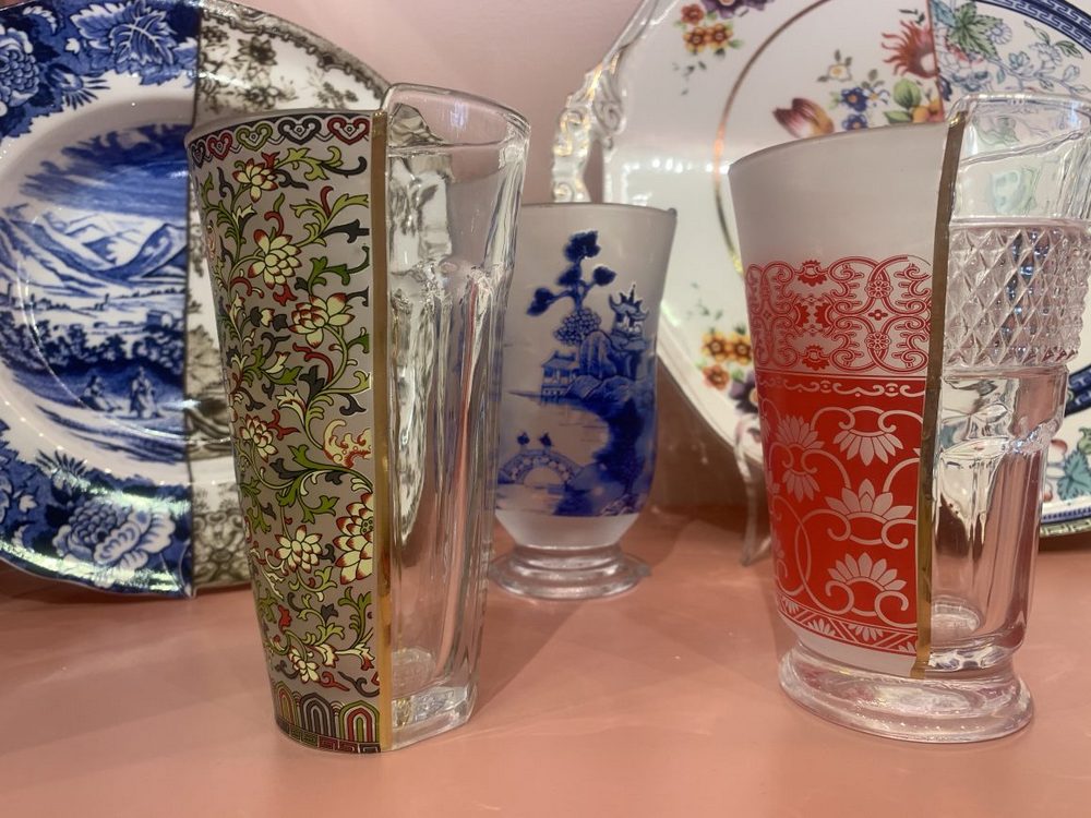 coconut grove stores, collage drinking glasses from The Bazaar Project, MiamiCurated