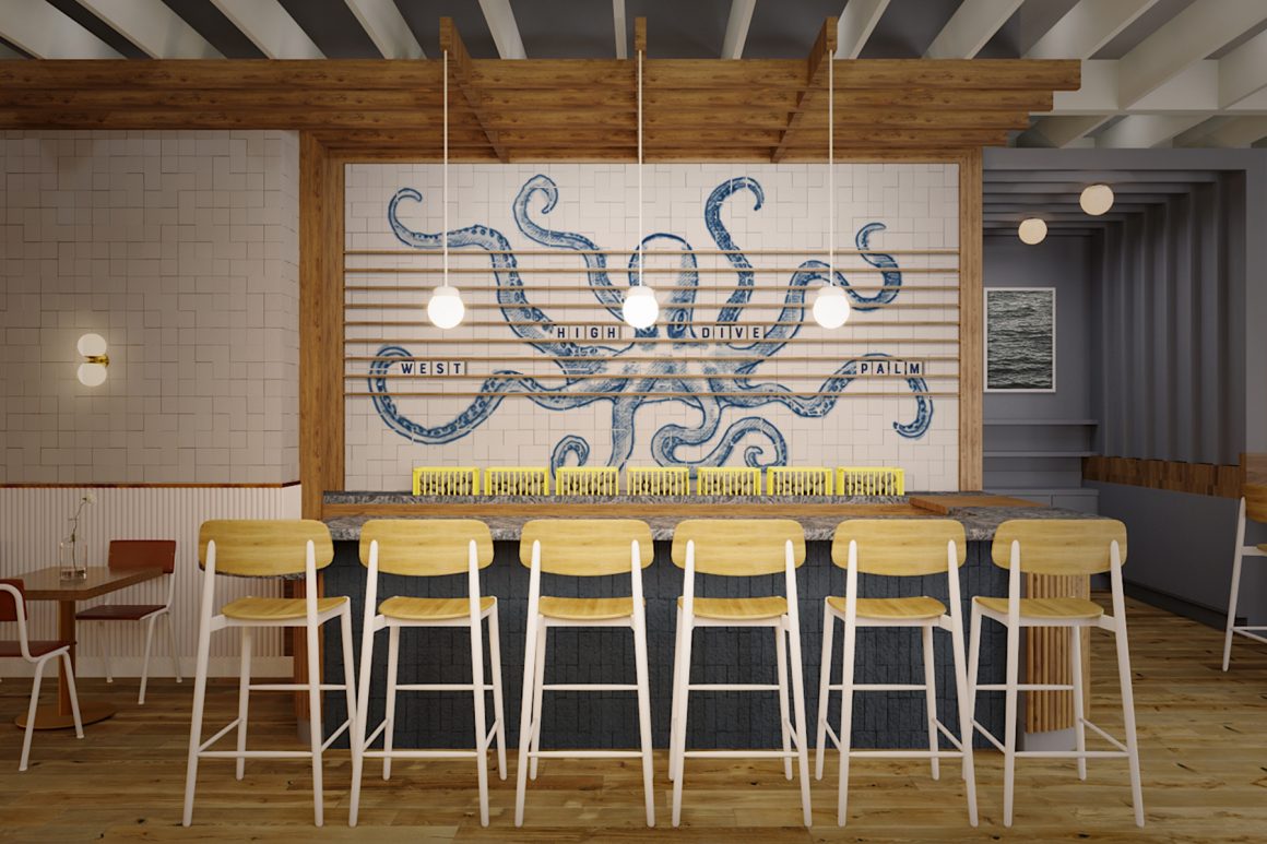 seafood restaurants in west palm beach, high dive, miamicurated